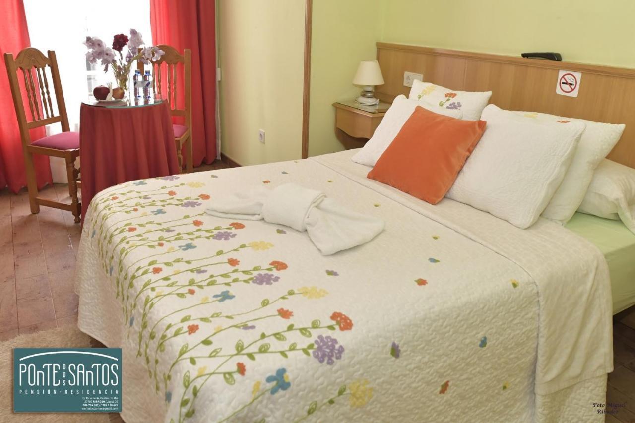 Hostal Ponte Dos Santos 리바데오 외부 사진