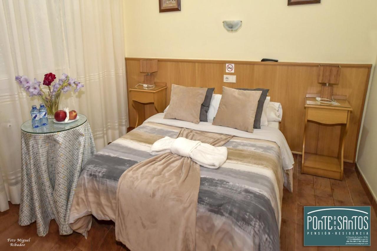 Hostal Ponte Dos Santos 리바데오 외부 사진